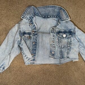 4t cropped Jean Jacket Gap